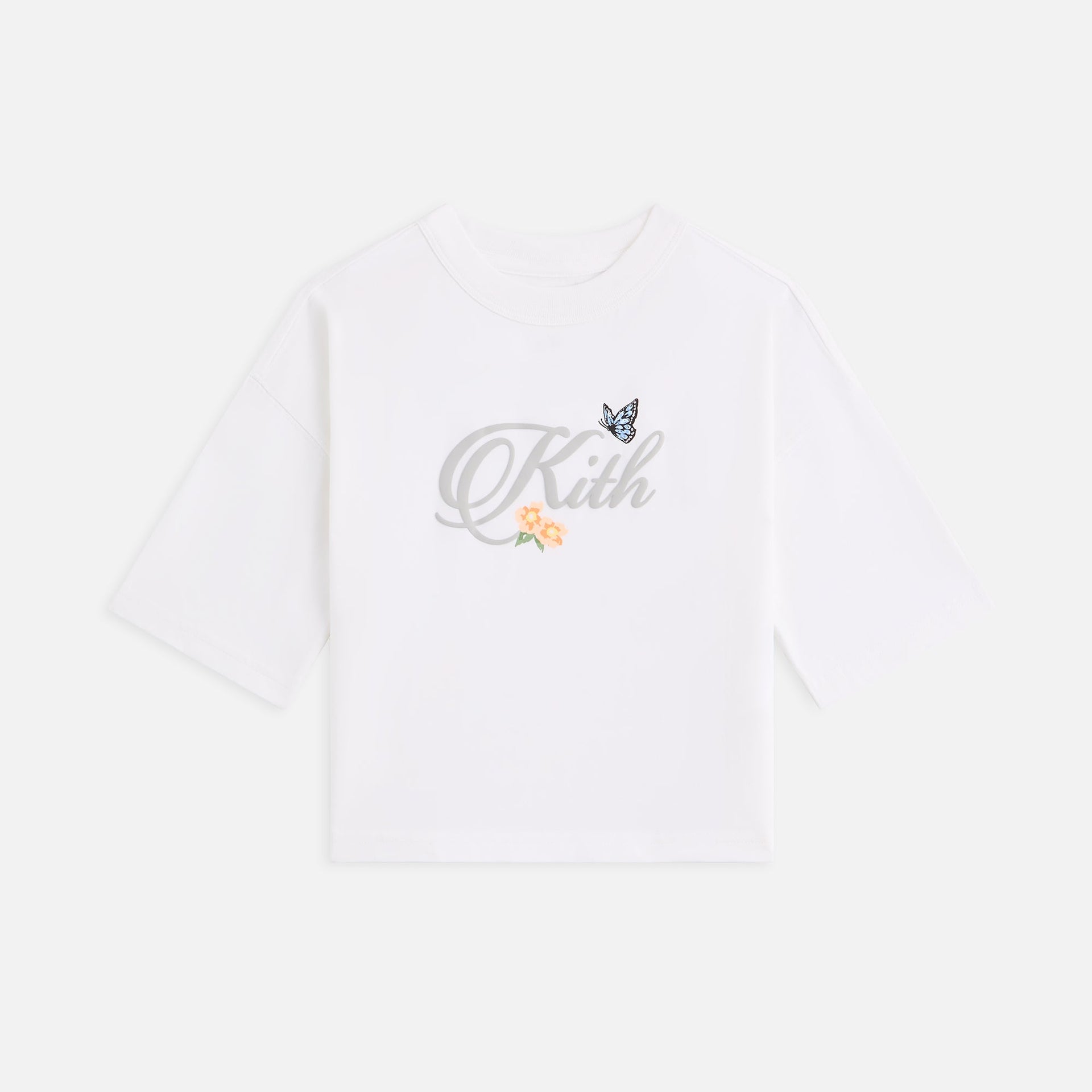 Kith Kids Script Leonard Tee - White