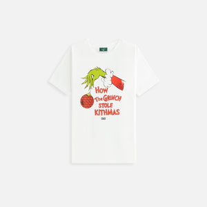 Kith Kids for The Grinch Book Title Tee - White