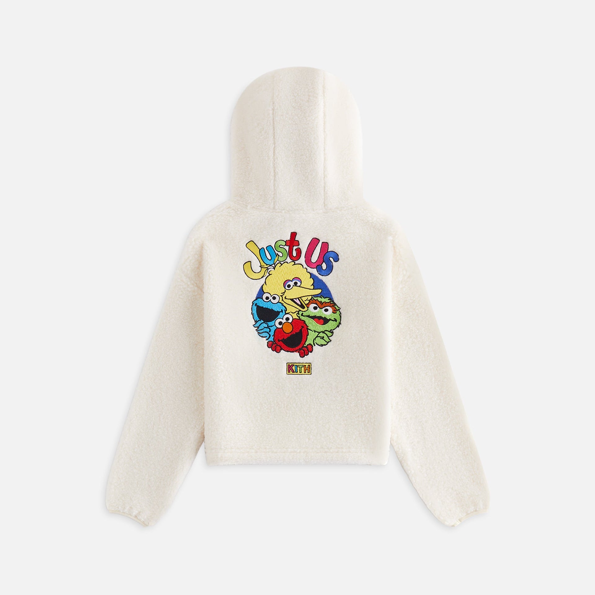 Kith Kids for Sesame Street Sherpa Hoodie - Sandrift