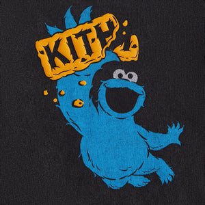 Kith Kids for Sesame Street Cookie Vintage Tee - Black