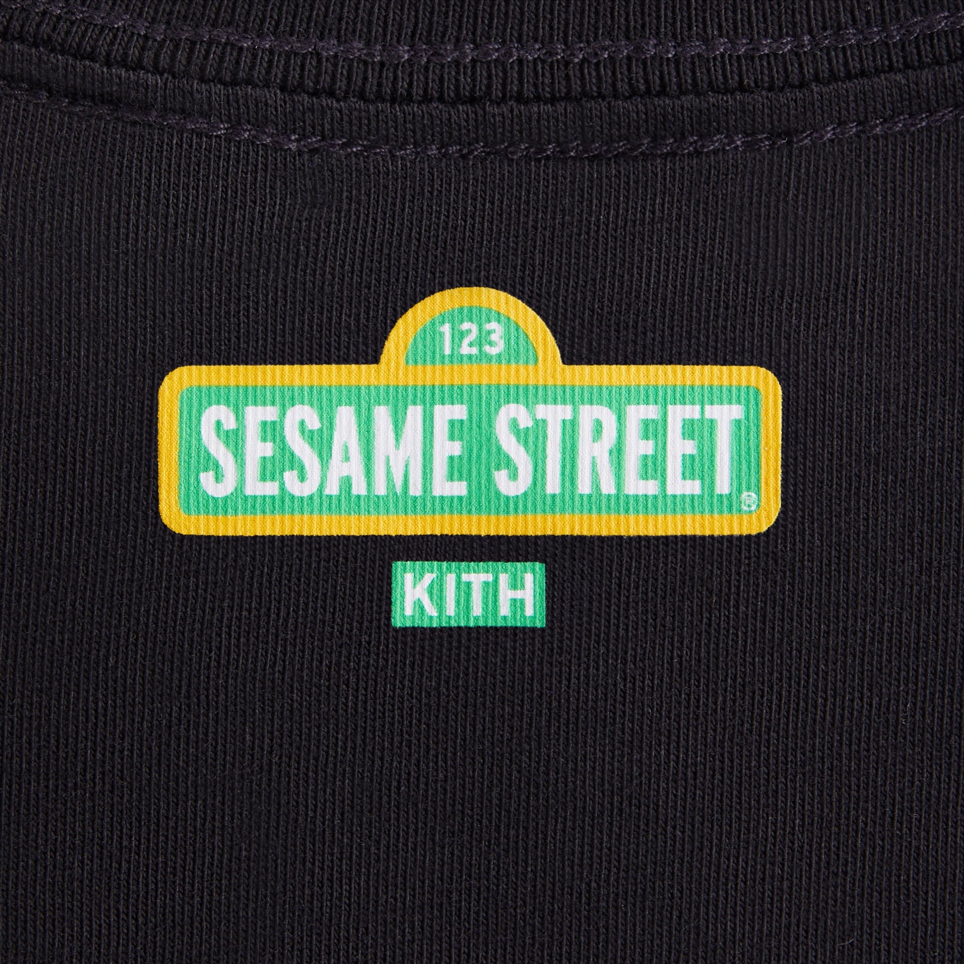 Kith Kids for Sesame Street Family Tee - Black