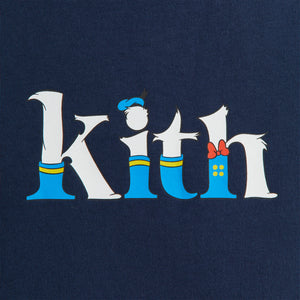 Disney | Kith Kids for Donald Duck Serif Tee - Nocturnal