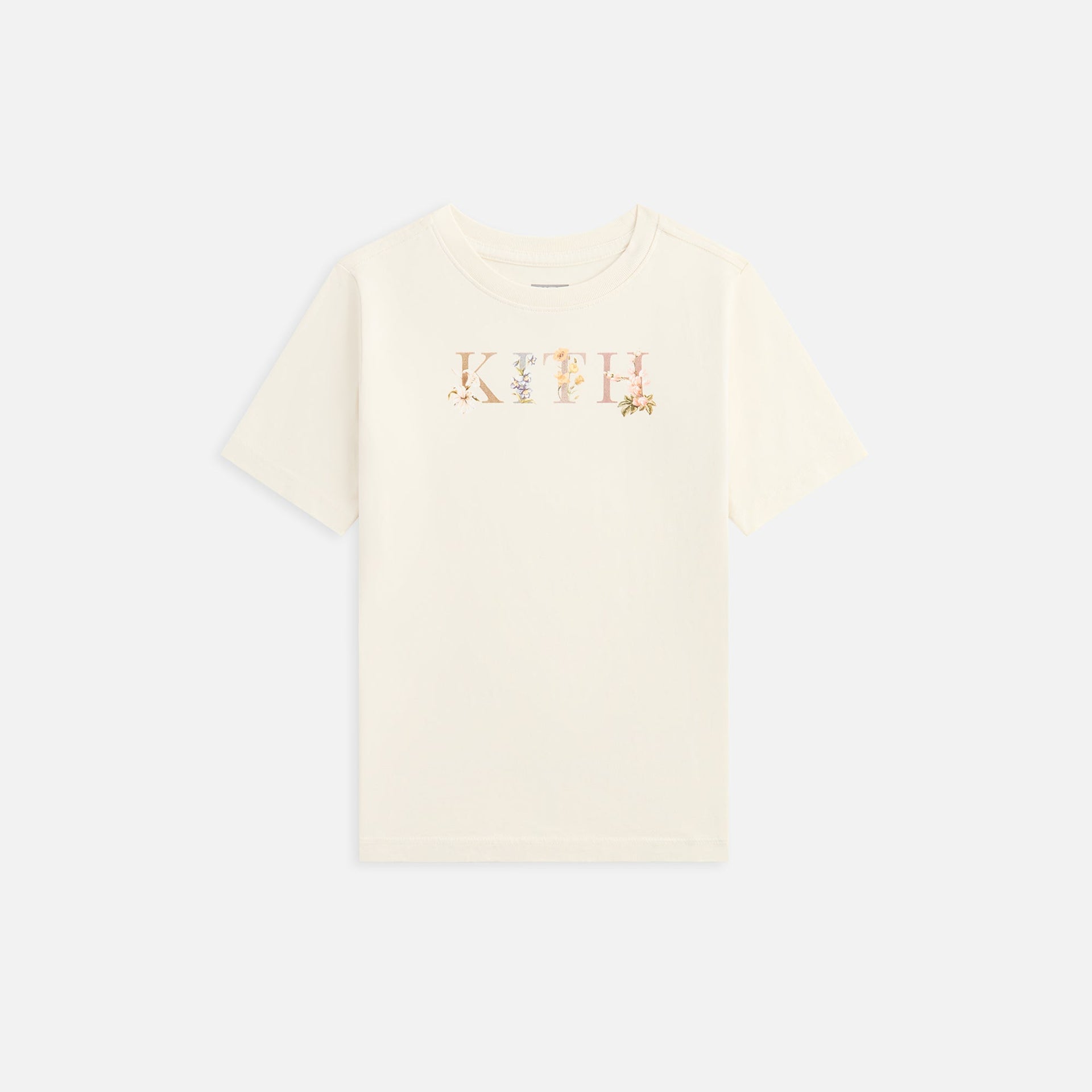 Kith Kids Floral Kith Graphic Tee - Sandrift