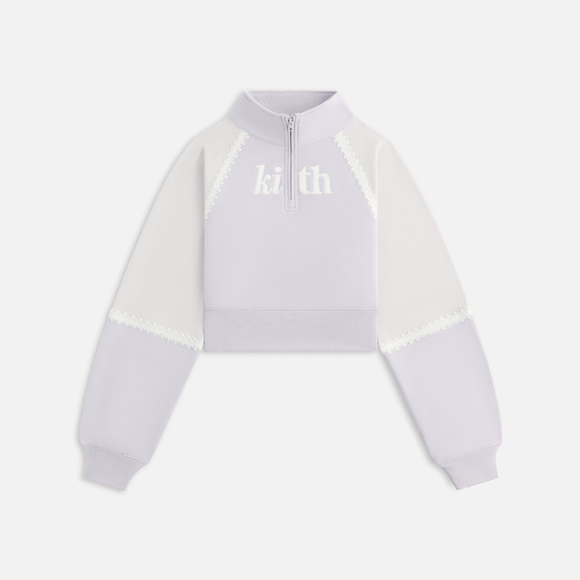 Kith Kids Color-Blocked Vale Fallon Quarter Zip - Echo