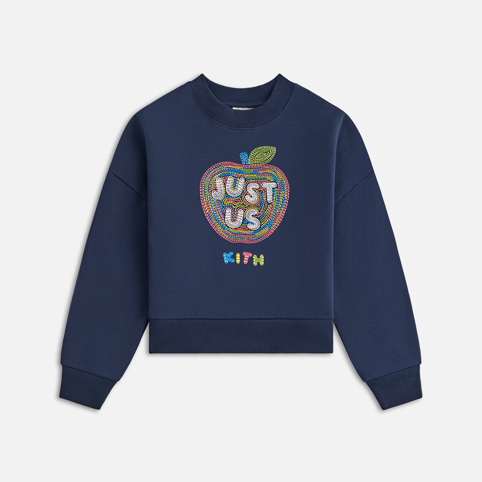 Kith Kids Just Us Apple Nelson Crewneck - Nocturnal