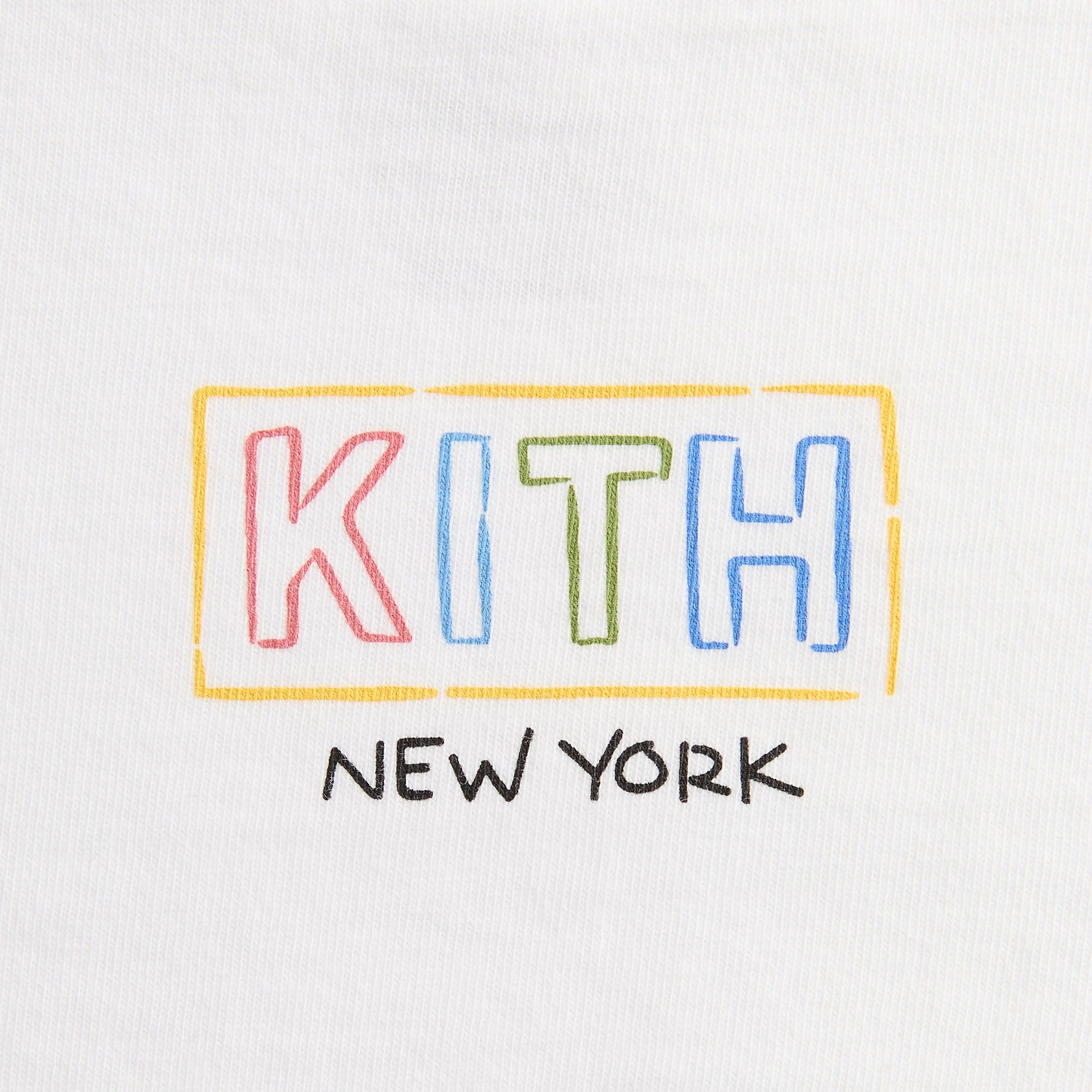 Kith Kids New York Classic Logo Tee - White