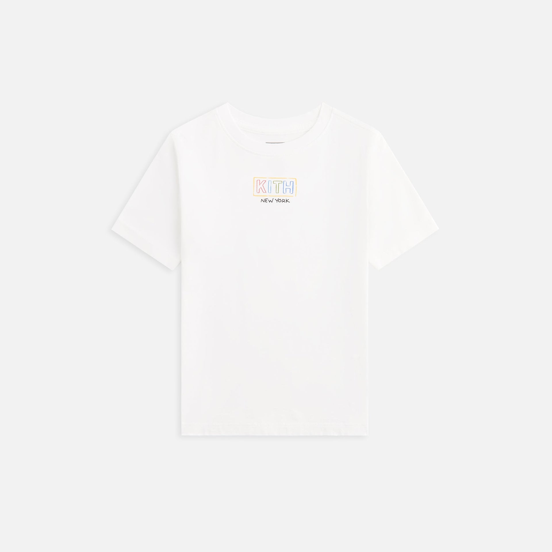 Kith Kids New York Classic Logo Tee - White