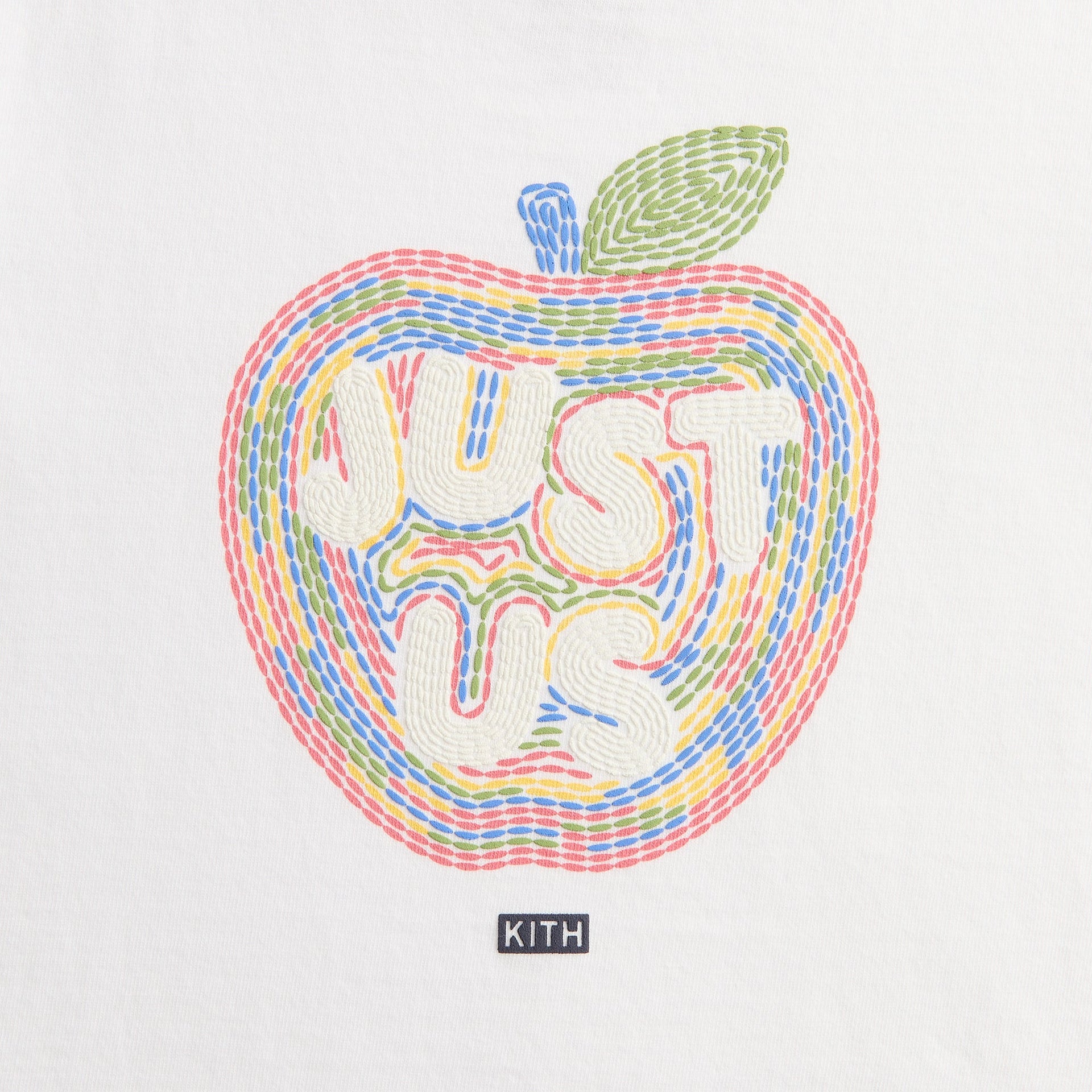 Kith Kids Just Us Apple Graphic Tee - White