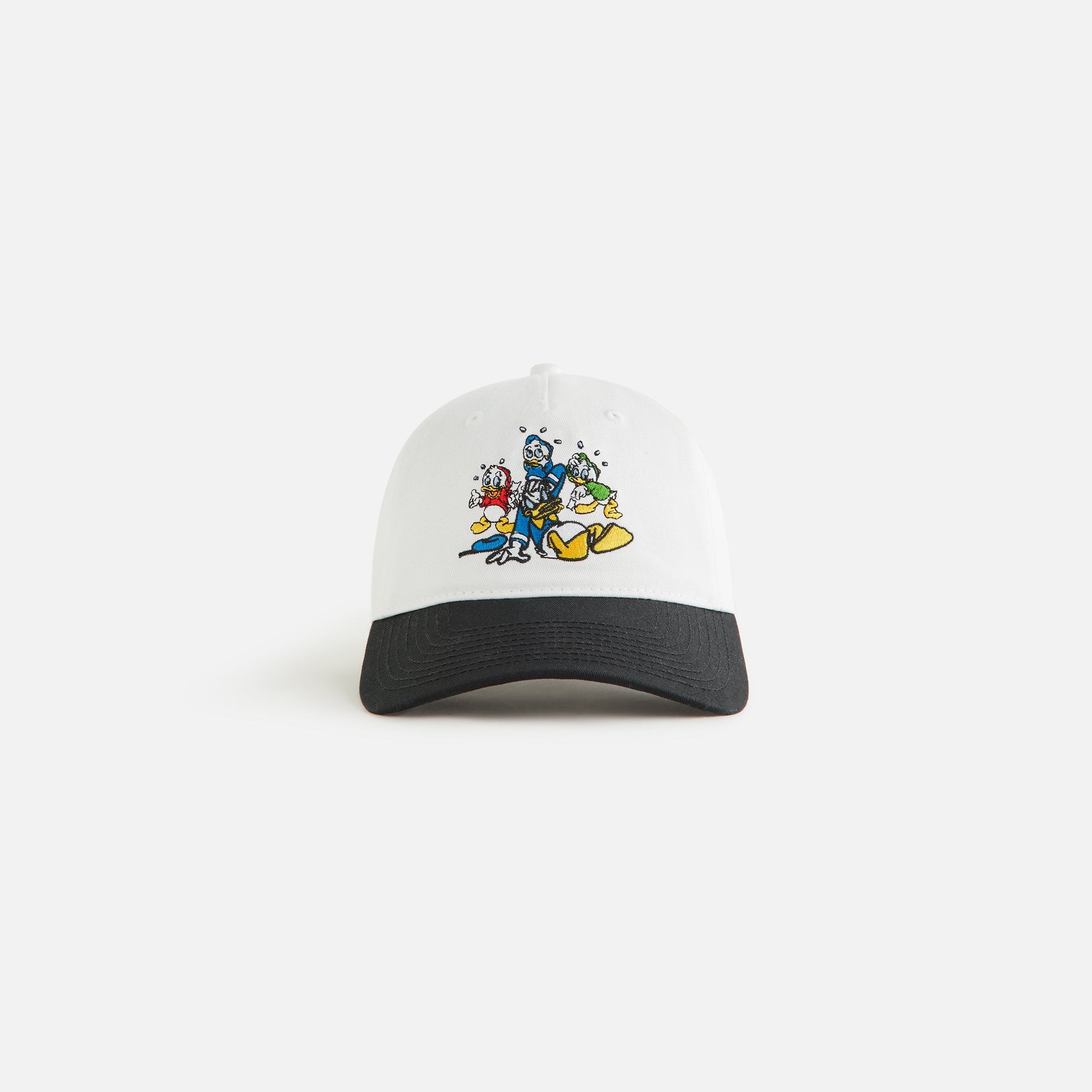 Disney | Kith Kids for Donald Duck Nephews Pinch Crown Snapback - White