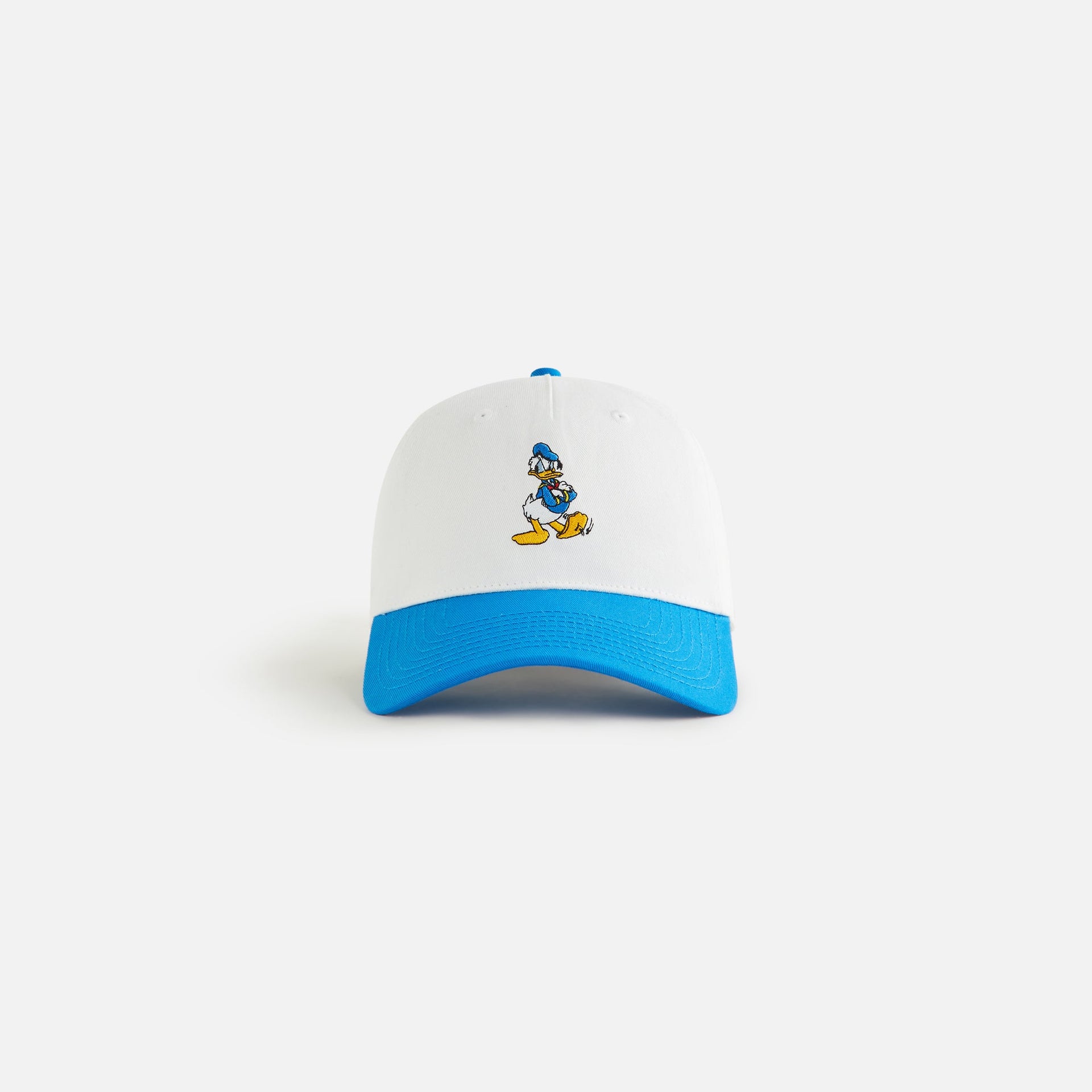 Disney | Kith Kids for Donald Duck Gwynn Pinch Crown Snapback - White