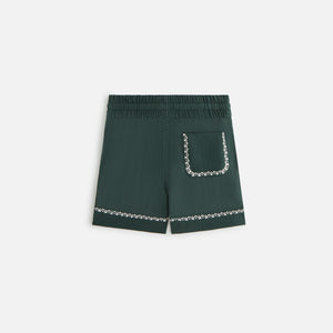 Kith Kids Embroidered Camp Short - Stadium