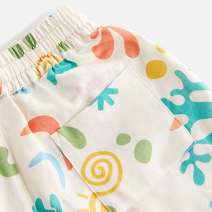 Kith Kids Printed Camp Short - Silk