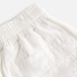 Kith Kids Blocked Broderie Camp Short - Silk