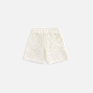 Kith Kids Wavy Monogram Terry Short - Sandrift