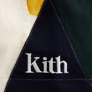 Kith Kids Micro Cord Curtis Panelled Short - Stadium