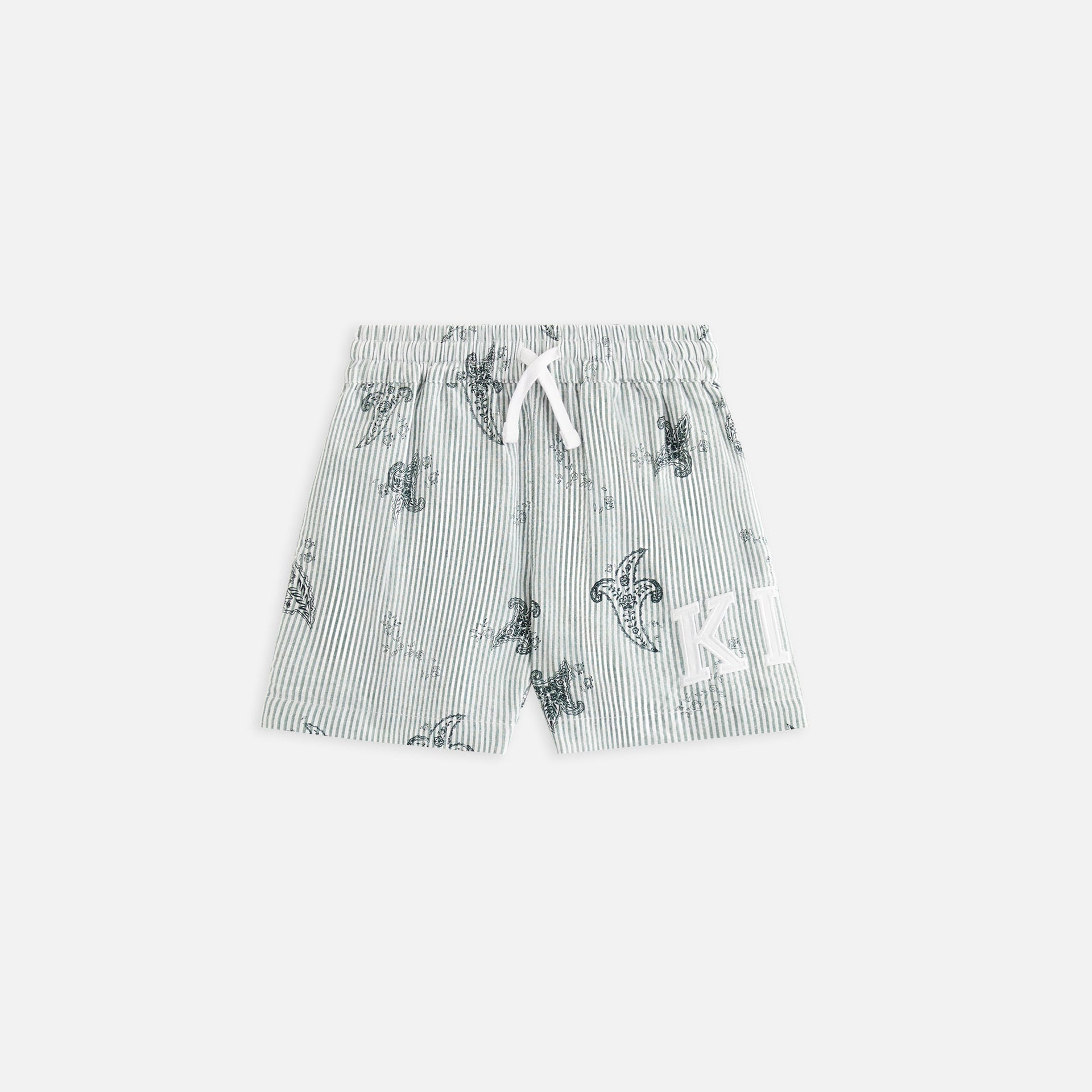 Kith Kids Seersucker Camp Short - Stadium