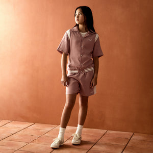 Kith Kids Landon Souvenir Short - Dusty Quartz