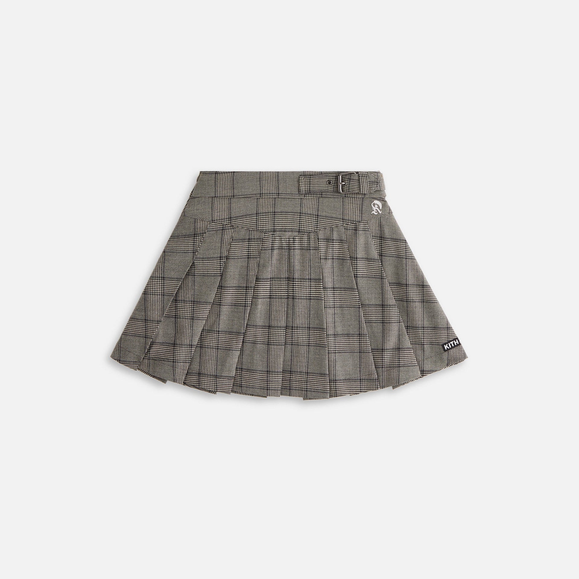 Kith Kids Plaid Pleated Skirt - Fin