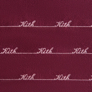 Kith Kids Monogram Script Skirt - Magma