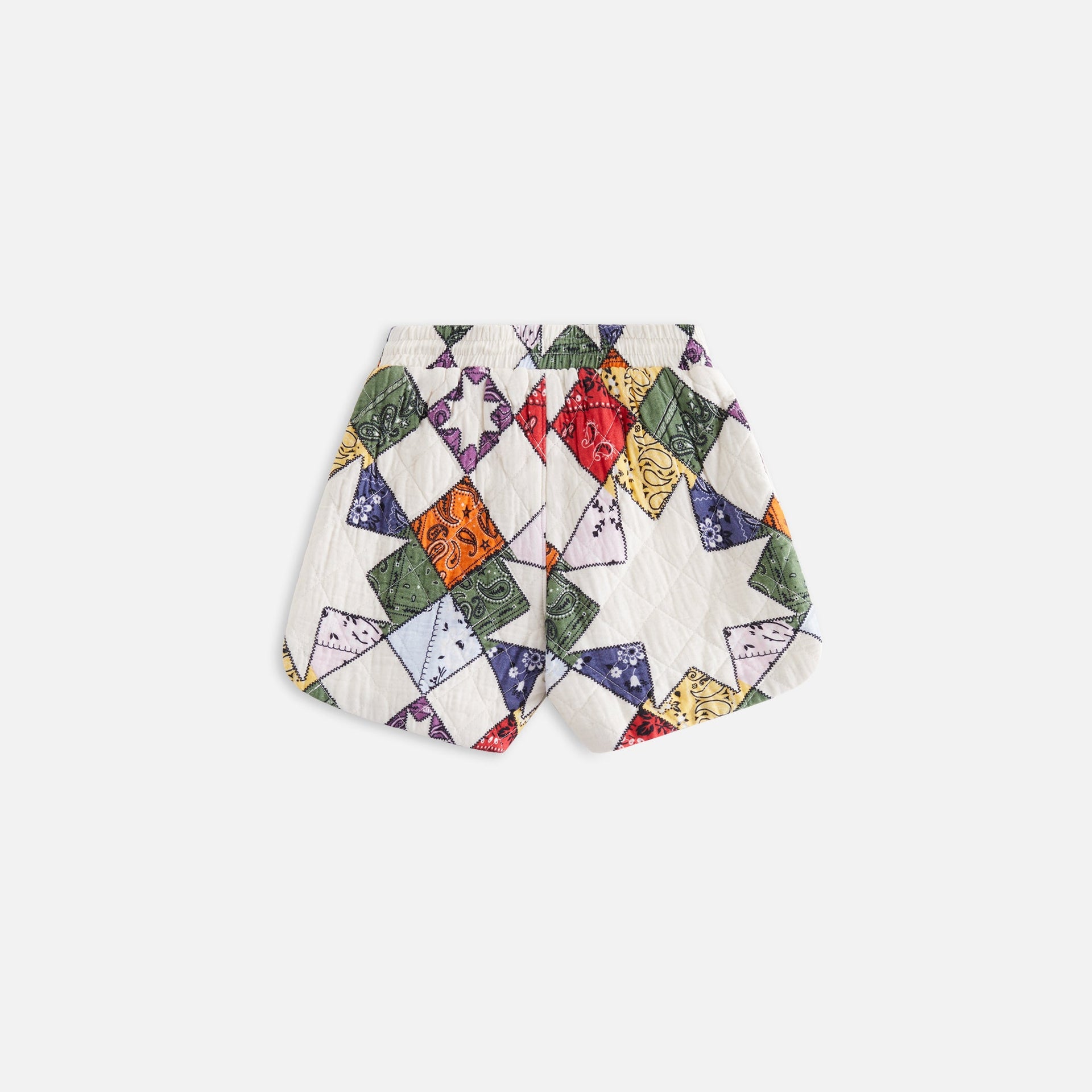 Kith Kids Quilted Patchwork Short - Sandrift