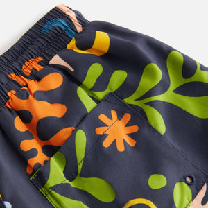 Kith Kids Printed Kai Swim Trunk - Nocturnal