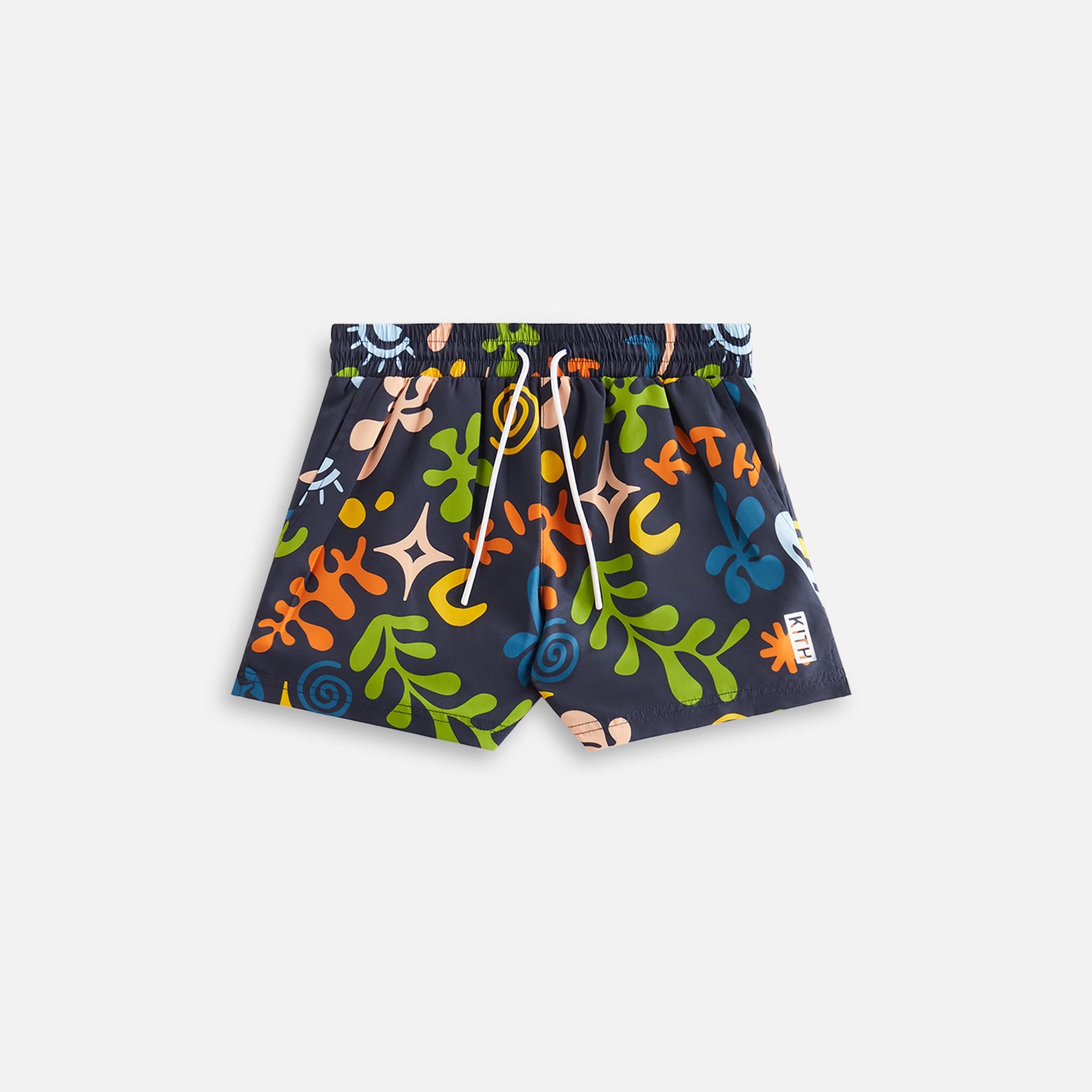 Kith Kids Printed Kai Swim Trunk - Nocturnal