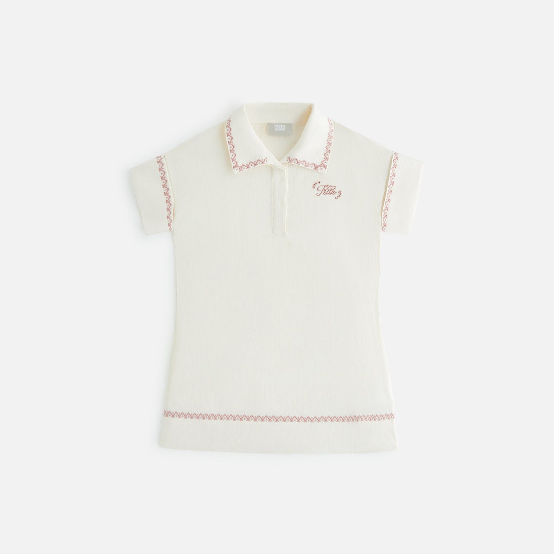 Kith Kids Embroidered Katya Shirt Dress - Silk