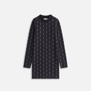 Kith Kids Monogram Script Dress - Black