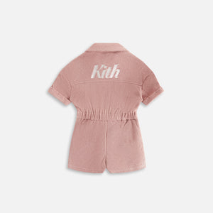 Kith Kids Terry Romper - Dusty Quartz