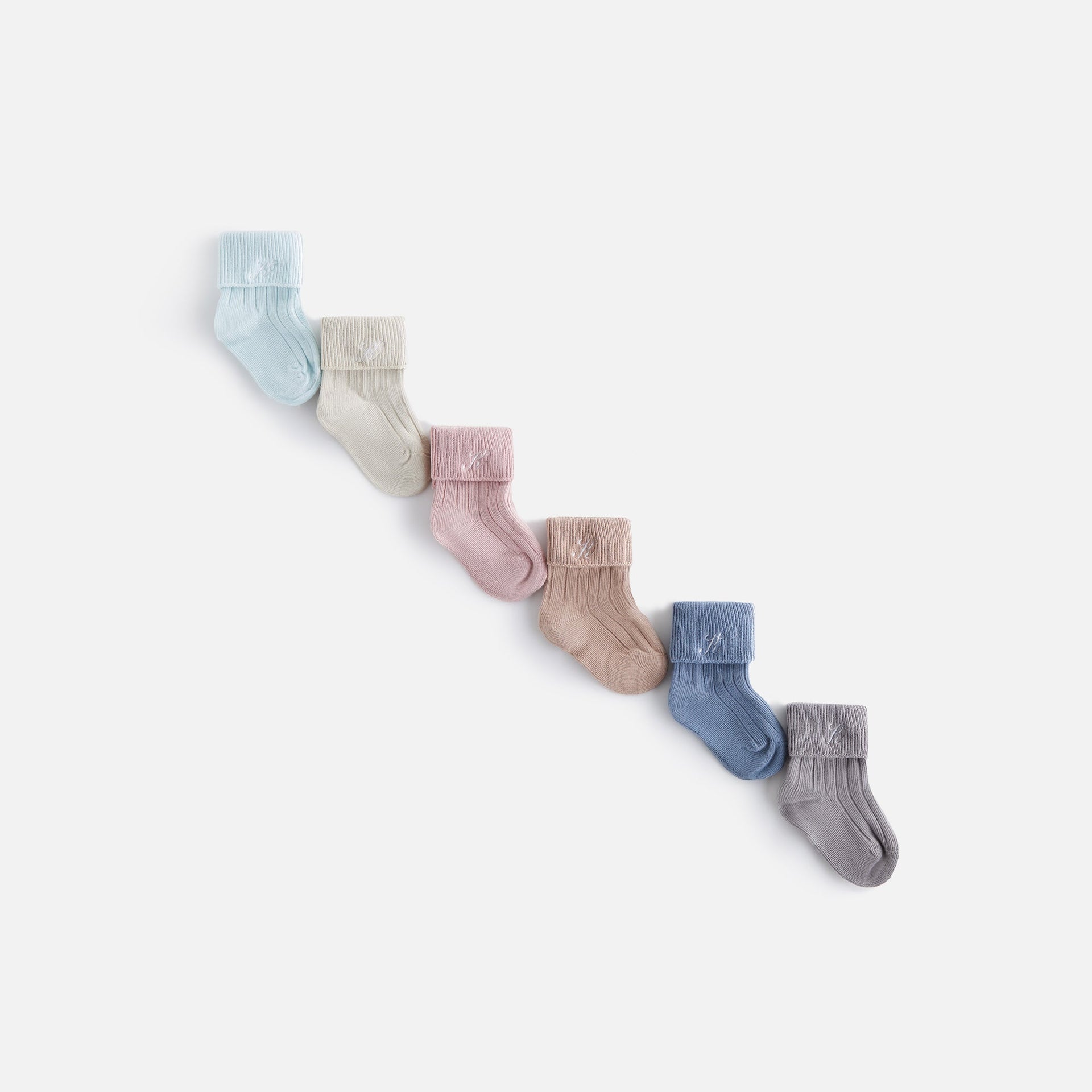 Kith Baby 6-Pack Socks - Argon