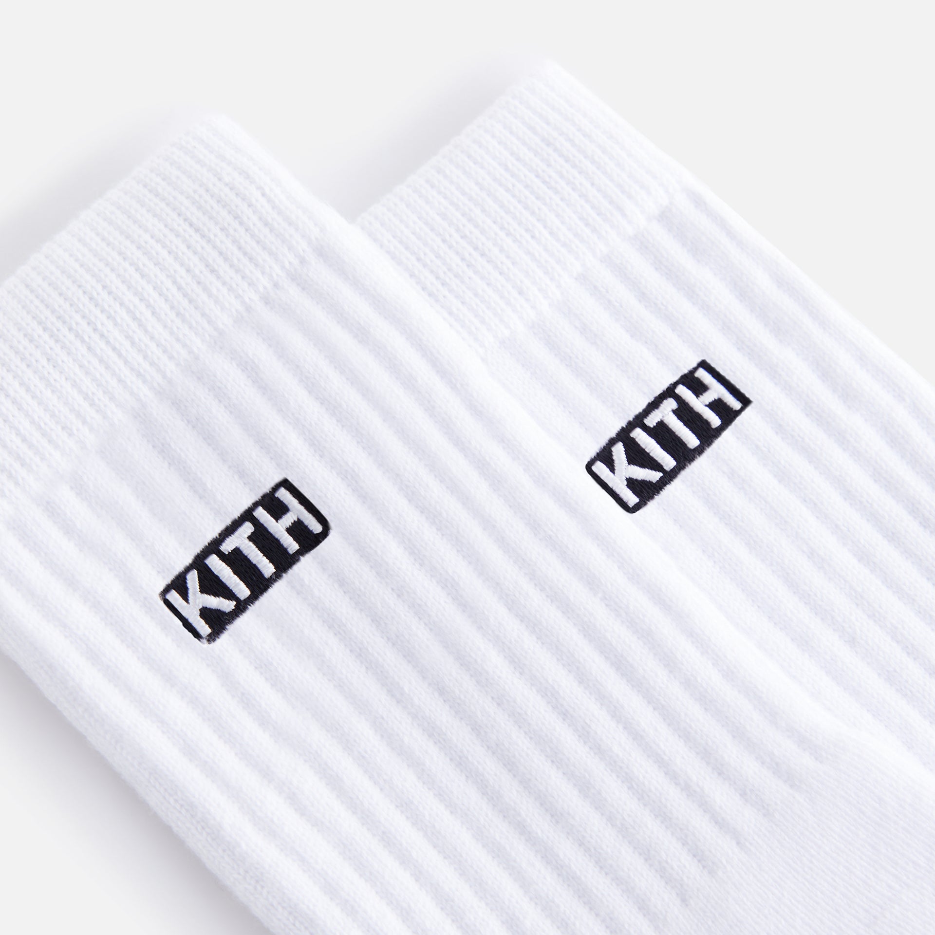 Kith Kids Classic Crew Socks - White