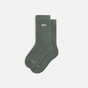 Kith Kids Palette Classic Crew Socks - Laurel