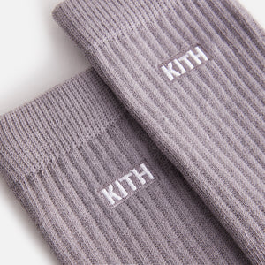 Kith Kids Palette Classic Crew Socks - Argon