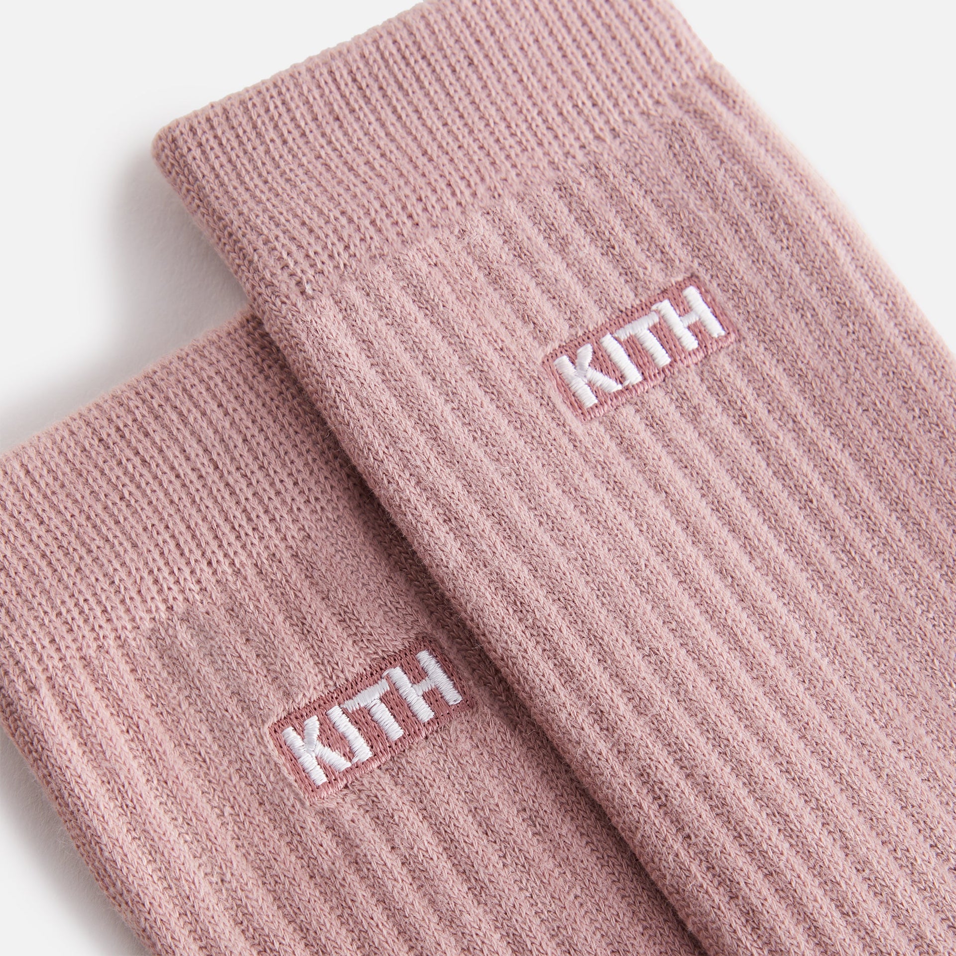 Kith Kids Classic Crew Socks - Dusty Quartz