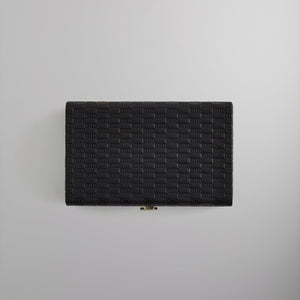 Kith Monogram Leather Domino Set - Black