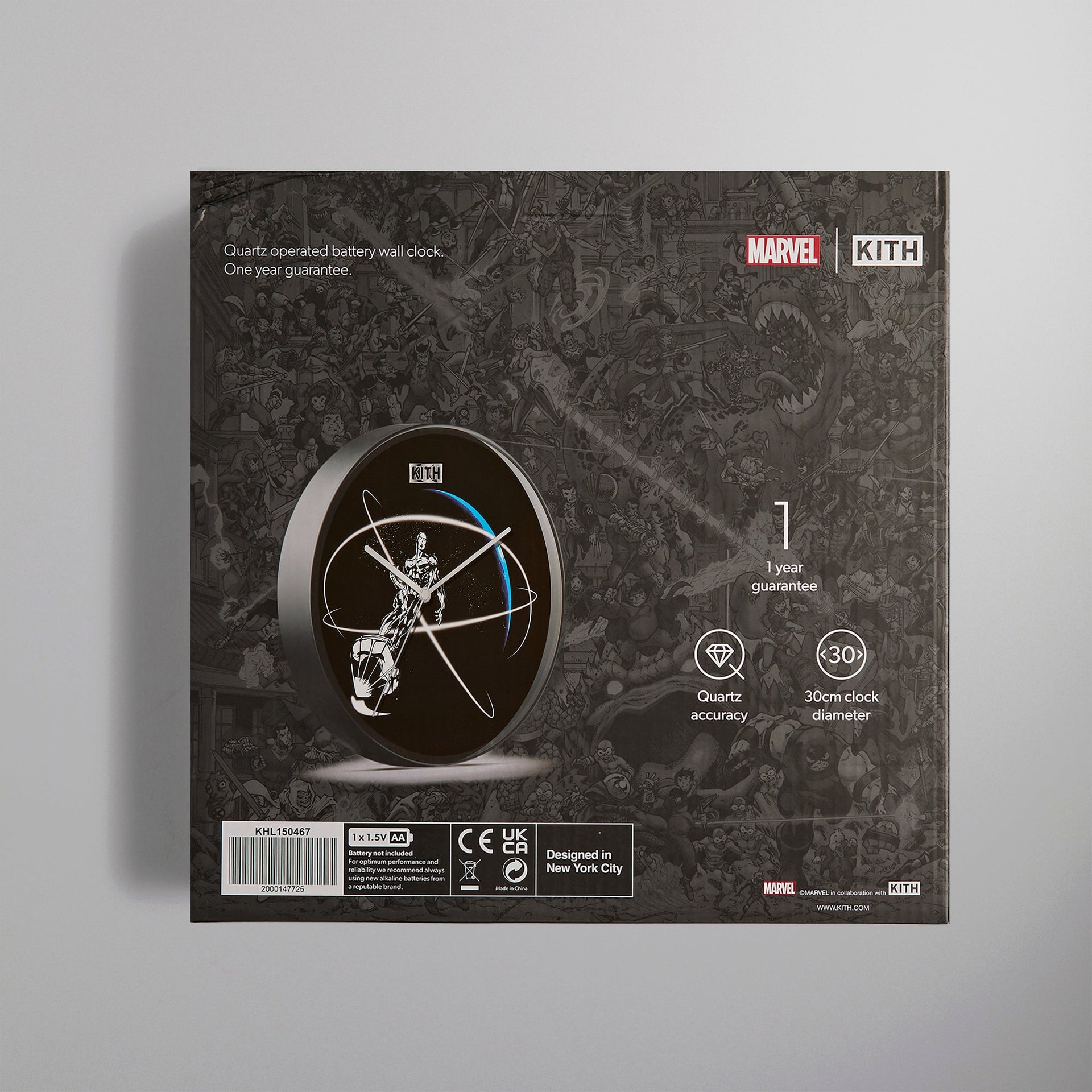 Marvel | Kith Silver Surfer Clock