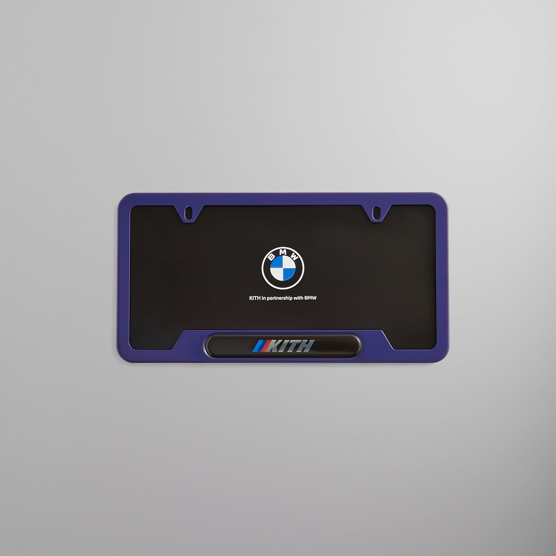 Kith for BMW Car Plate - Techno Violet