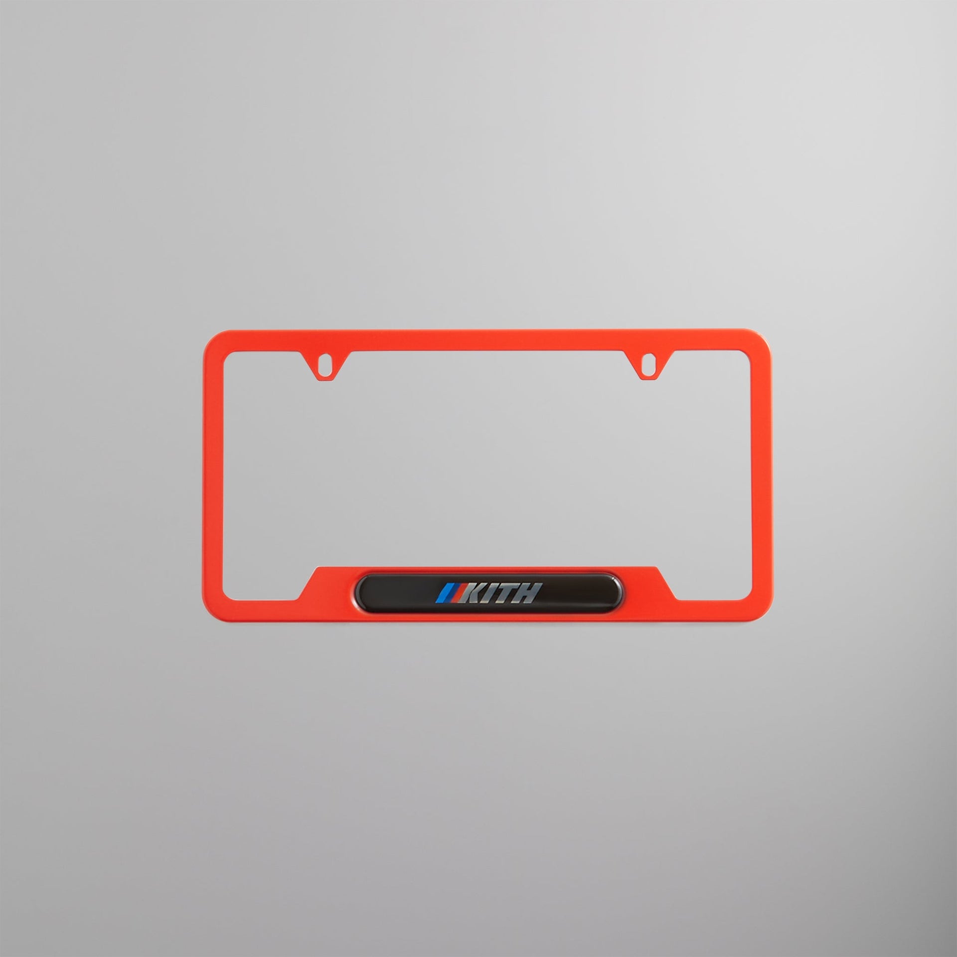 Kith for BMW Car Plate - Cinnabar