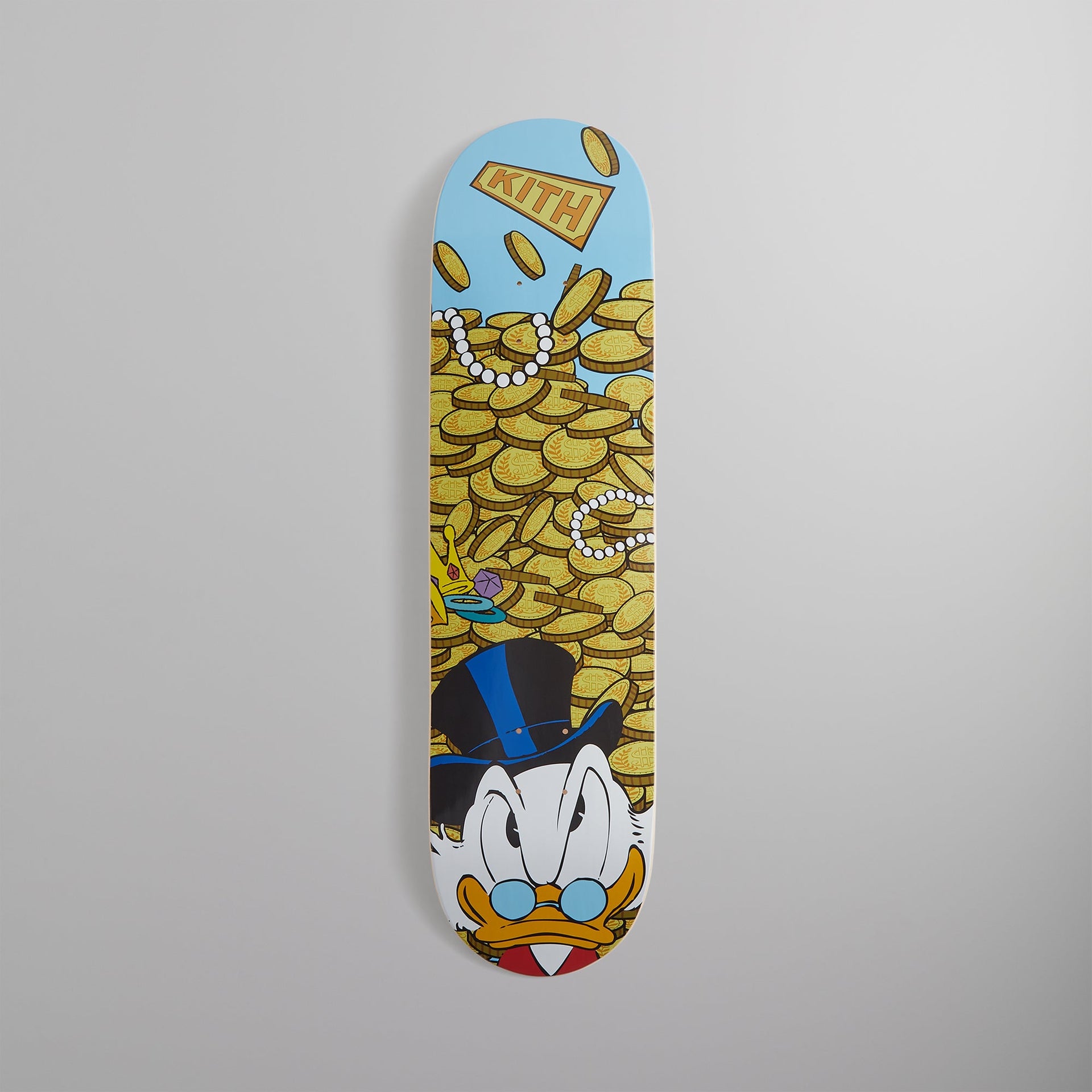 Disney | Kith for Donald Duck Scrooge Skatedeck - Multi