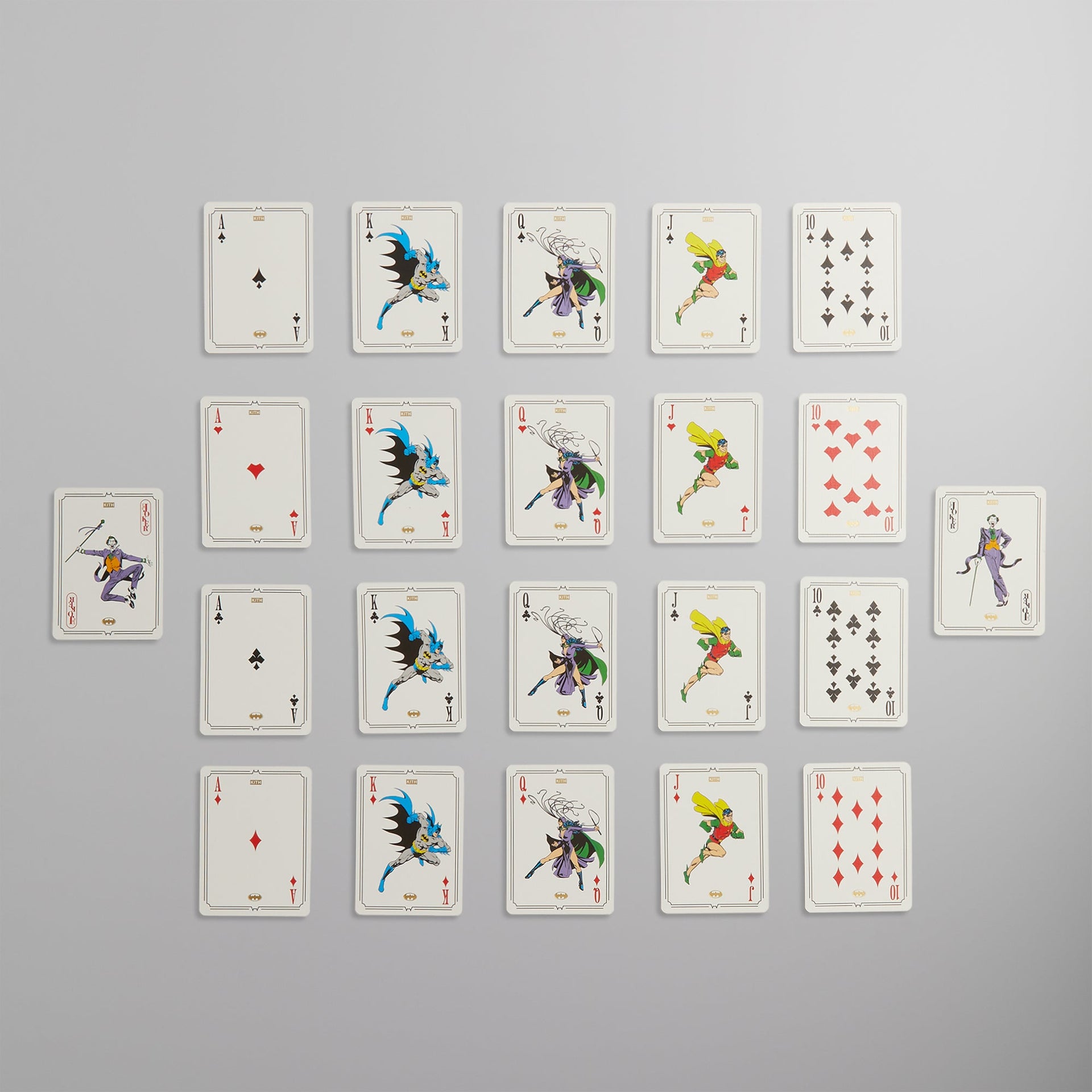 Batman | Kith Two Pack Poker Card Set - Black