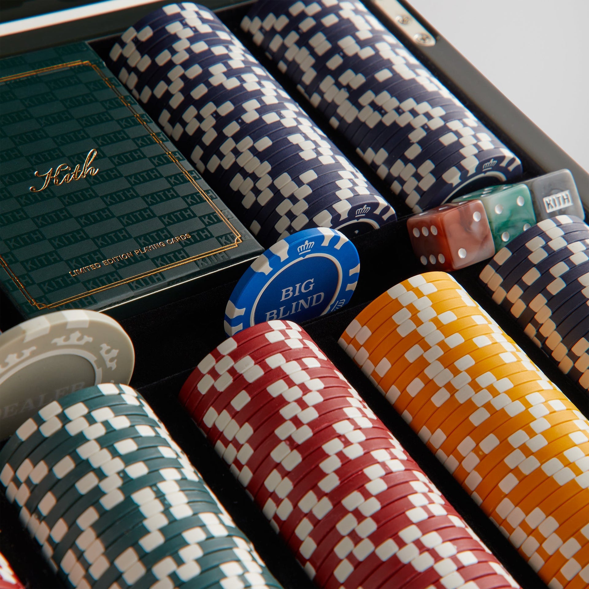 Kith Monogram Lacquer Poker Set - Machine