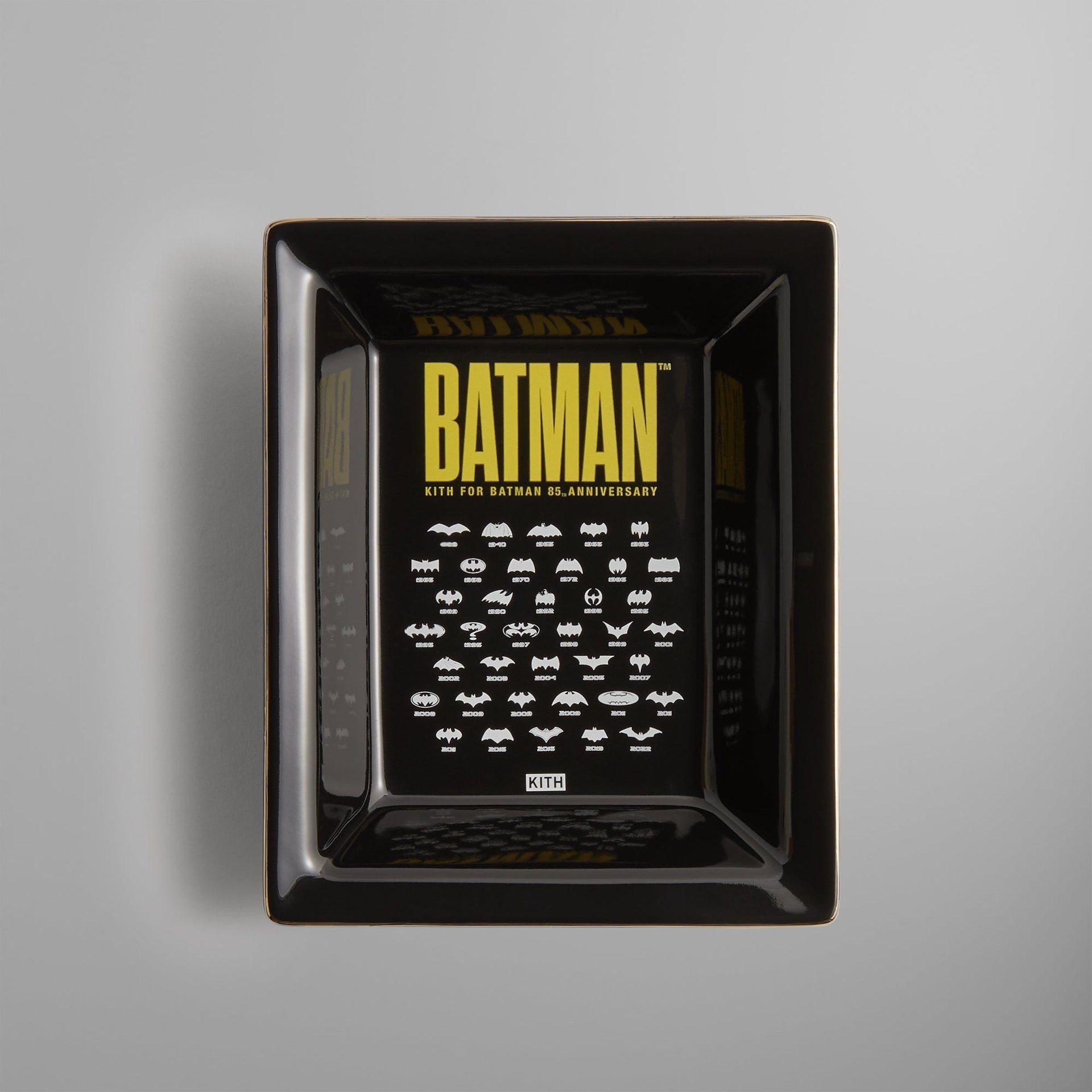 Batman | Kith History of the Bat Symbol Catchall Tray - Black Beauty PH