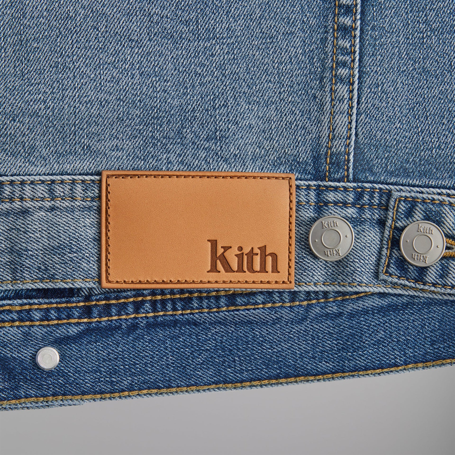 Kith Centre Denim Jacket - Dark Indigo