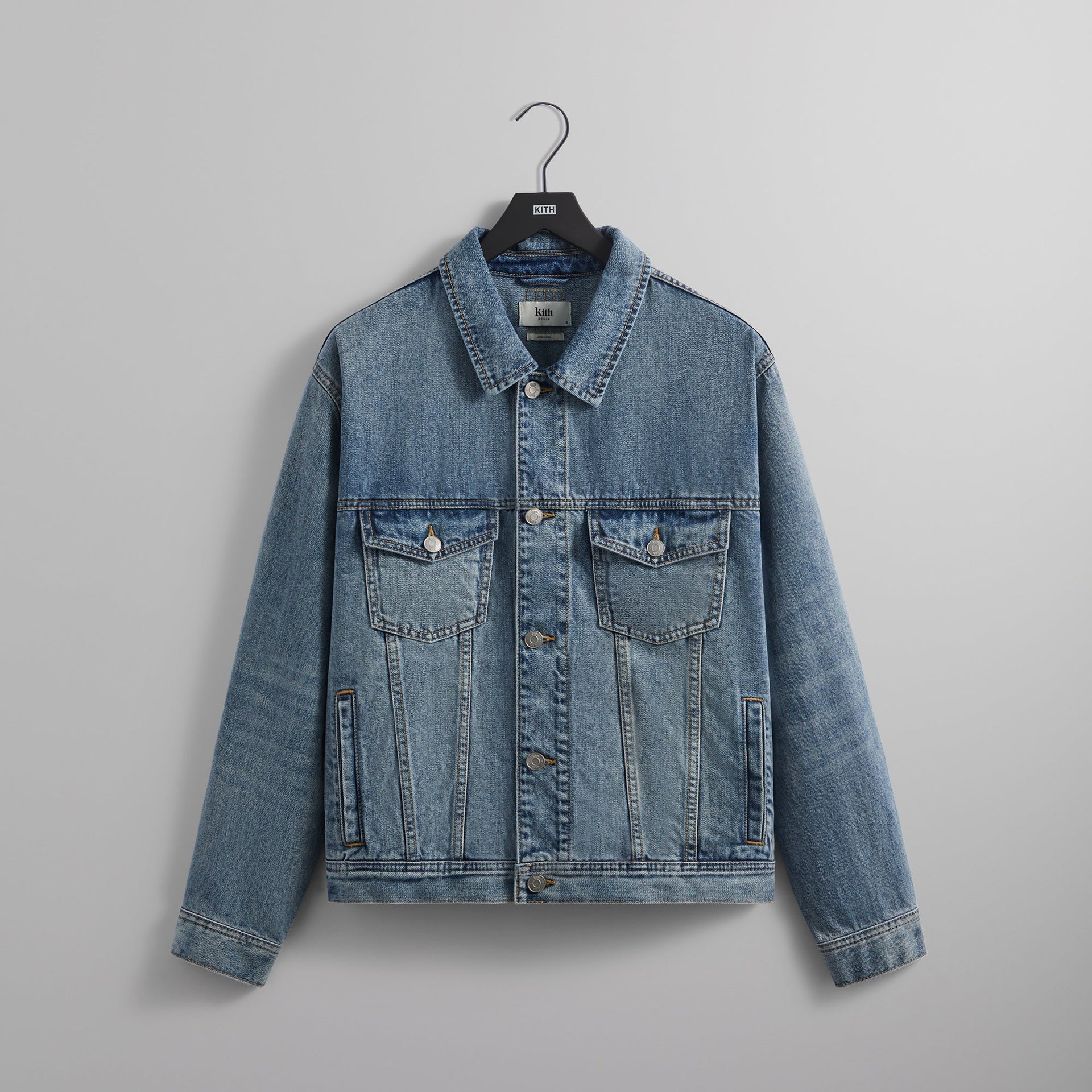 Kith Centre Denim Jacket - Dark Indigo