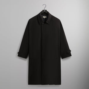 &Kin Tropical Wool Marcus Overcoat - Black