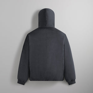 Kith Puffed Suede Jaysen Hoodie - Trench