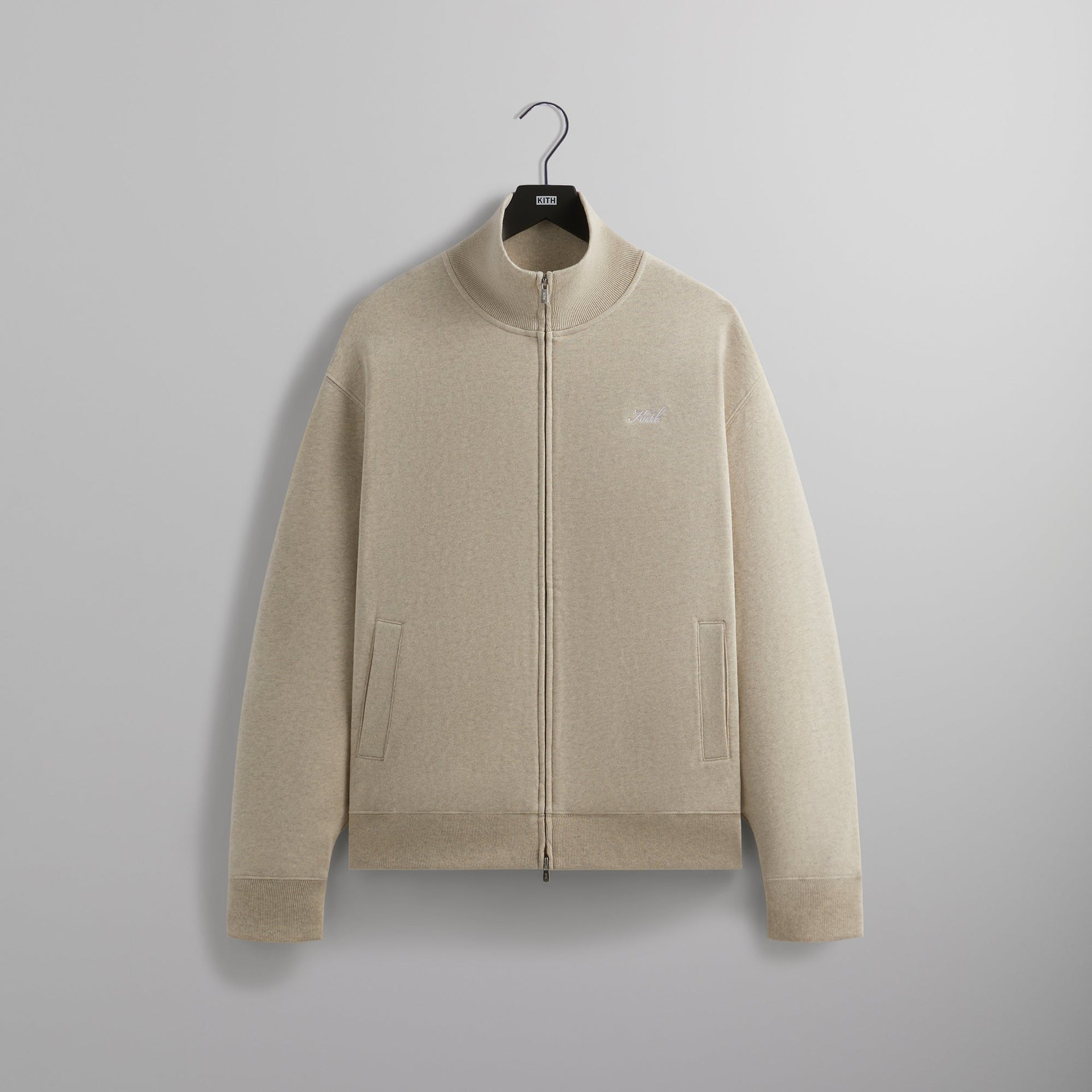 Kith Fleece Wyona Full Zip - Sandy Heather