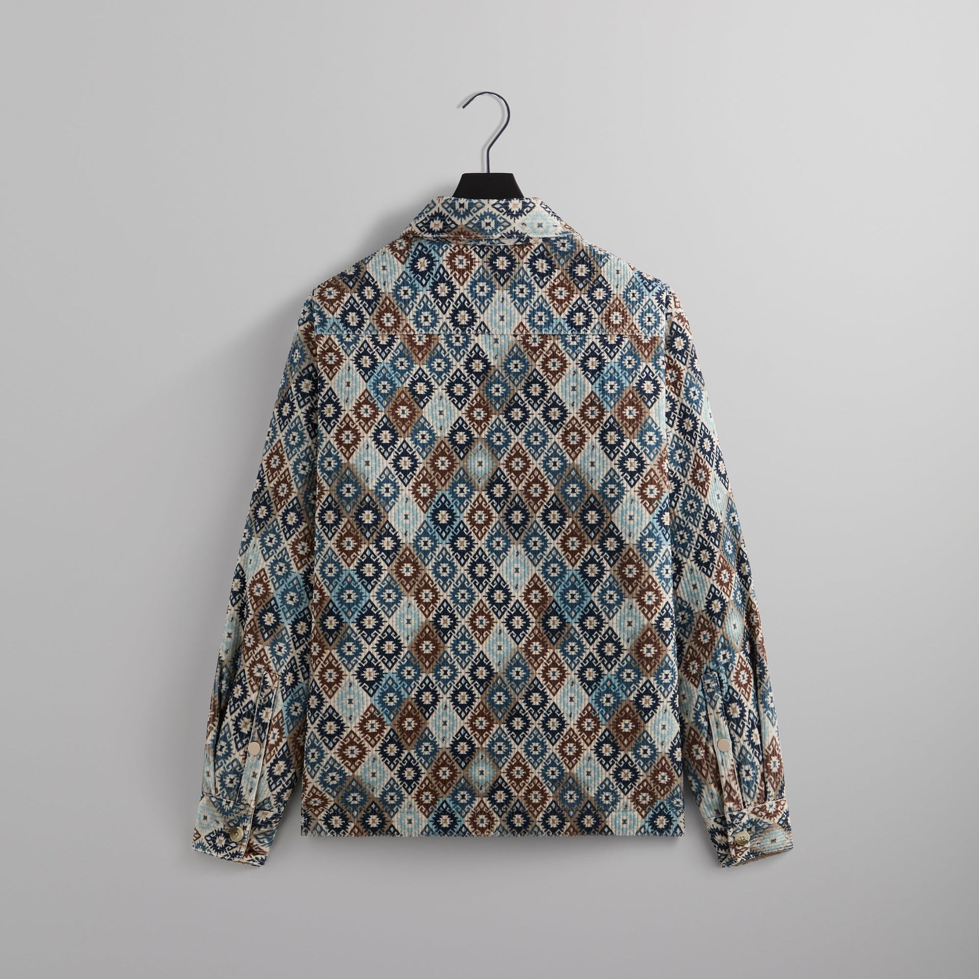 Kith Kilim Mosaic Brixton Puffed Shirt Jacket - Muslin