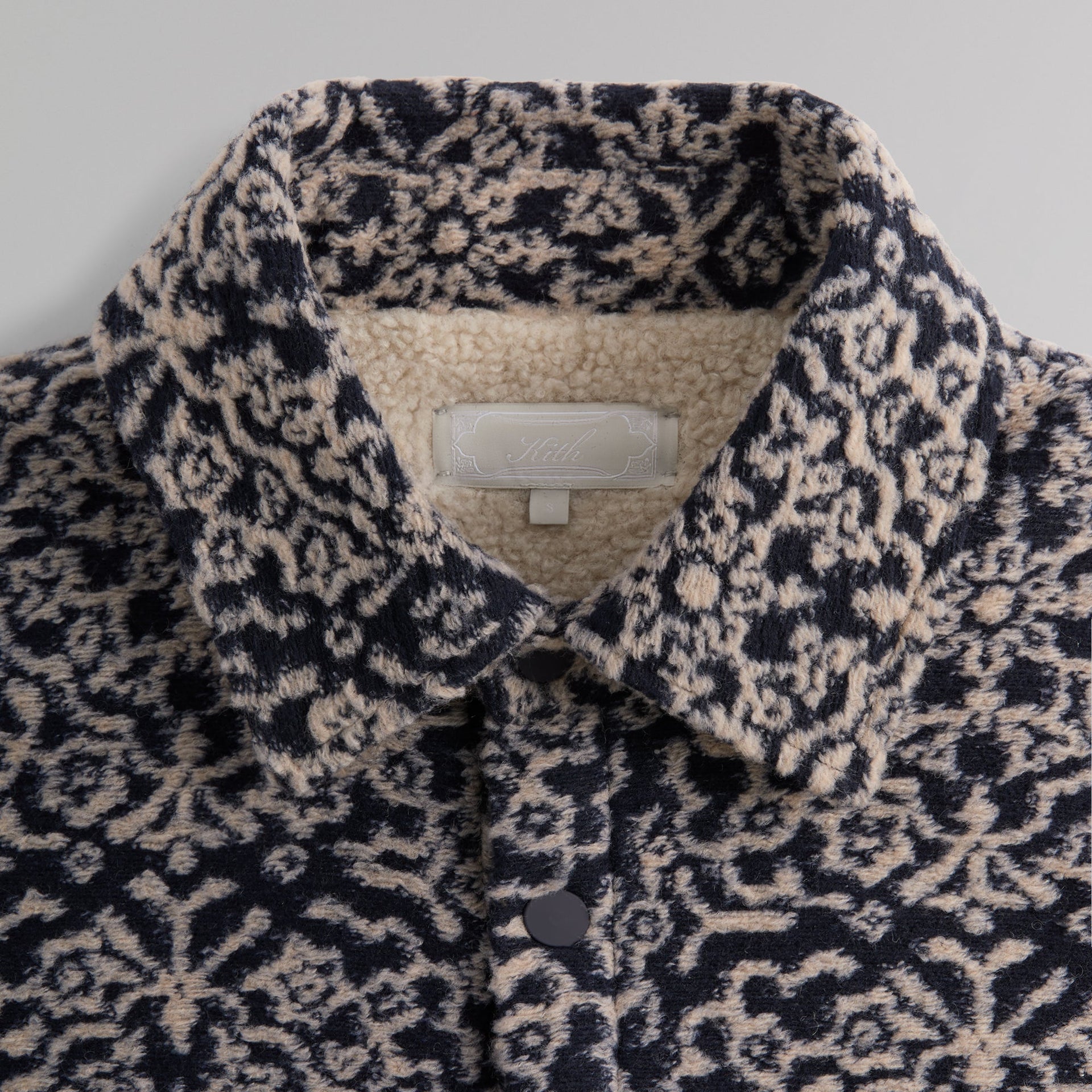 Kith Paloma Tile Jacquard Sheridan Jacket - Nocturnal