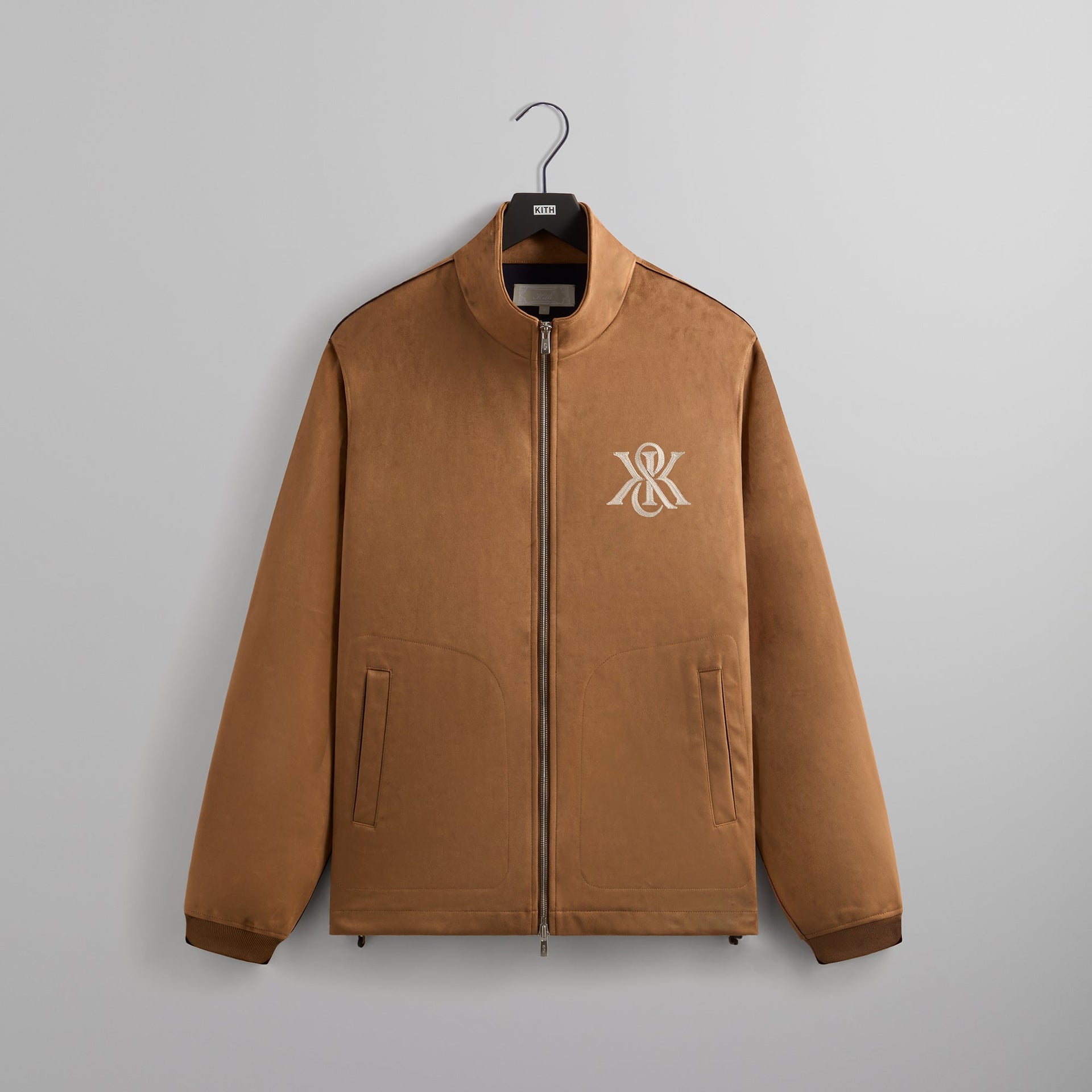 Kith Bonded Microsuede Ali Track Jacket - Mesa